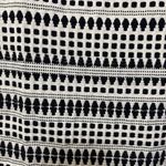 Loft  Black‎ & White Geometric Knit Pencil Skirt Size 14 Photo 1