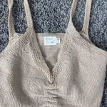 Dreamers  by Debut Sweater Tank Top Cream Photo 0