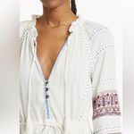 Veronica Beard Danica Long Sleeve Cotton Cover-Up Dress Photo 3
