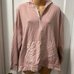 Gap  Pink Quarter Zip Hoodie Photo 0