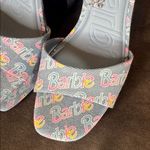 ALDO Barbie x  BarbieParty Collection Blue Logo Platform Sandal Block Heel 10 NEW Photo 7