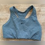 Nike Women’s Sz M Swoosh 2.0 Sports Bra in Carbon Photo 3