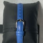 Robert Lee Morris Women's Brand New Blue Strap Silver Watch Water Resistant Photo 2
