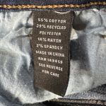 Ashley Mason  Premium SZ 0/24 Flare Jeans Floral Embroidered Frayed Boho Festival Photo 8