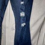 Blue Savvy  Distressed Flare Jeans Size 9 Photo 4