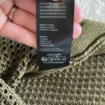 Anthropologie Olive Mesh Knit Top Photo 12