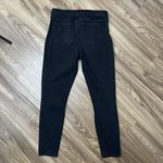 Spanx  Sz Large Jean-ish Ankle Leggings Black Stretch Pant Shaping Crop Women's Photo 10
