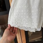 Gilly Hicks  eyelet shorts mini lace dairy boy lounge pajamas scalloped sleep Photo 2