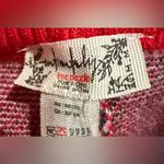 Free People  Intimately Falala Fair Isle Cozy Soft Red Holiday Leggings Medium Photo 6