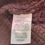 Loft | Chocolate Brown Crochet Scoop Neck Sweater Tank Top | Small Photo 6