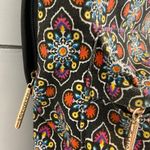 Rampage Printed Canvas Faux Leather Backpack. Photo 3