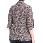 Sunny Leigh  Khloe Button Front Tunic Blouse Photo 5