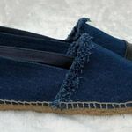 PATRICIA GREEN SUTTON BLUE DENIM ESPADRILLE LOAFER SLIP Photo 4