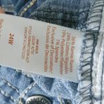 Faded Glory FG 24W Tribal Jeans Long Cutoffs Shorts Plus Photo 2