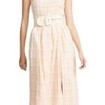 Nicholas smocked yellow gingham dress with belt size 2. Photo 0