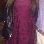 Aeropostale Lace Magenta Dress Photo 0