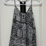 Arizona Jeans Arizona Jean Company Black and White Patterned Blouse Photo 0