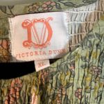 Victoria Dunn Primrose Smocked Midi Dress Green Size XL Photo 5