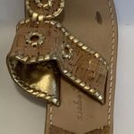 Jack Rogers  Brown tan gold sandals shoes size 9 made in Mexico SEE PHOTOS RARE Photo 8