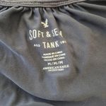 American Eagle  Outfitters Soft & Sexy Gray Tank Top Boho Grunge Size Medium Photo 2