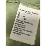 American Eagle  AEO Green Cream Floral Print Romper Women's Size X-Small XS Photo 8