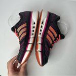 Adidas  Black and Pink Athletic Shoes 8 Signature Stripes Photo 6