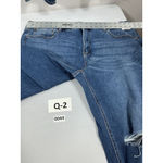 Terra & Sky Womans New  Cropped Blue Jeans 22 W Distressed Tummy Panel Photo 5