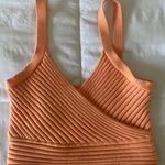 Princess Polly Orange Knit Tank Photo 0