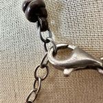 Silpada Sterling Silver & Leather Coin Pearl Necklace Photo 6