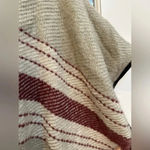 Free People  | Boho Hippie Swept Away Zip-Up Ruana Cape Poncho Size O/S Photo 5