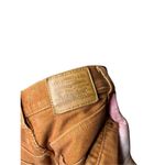 Levi's Ribcage Flare Button Fly Brown Corduroy Pants Boho 70s Vibes Size 26 Photo 6