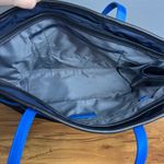 Tumi Voyageur Everyday Tote Travel Bag Blue Black Airplane Work School Photo 7