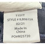 Jessica Simpson Mackenzie SPORTS BRA Women's Medium Navy Blue Paisley Photo 2