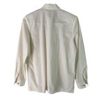 Alphorn Trachten Vintage Embroidered Floral Lace Trim Button Down Shirt Size 36 Size L Photo 6