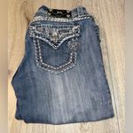 Miss Me  easy capri crop cropped blue jeans denim Photo 1