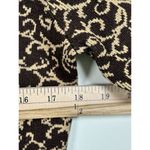 Talbots Vintage Cardigan Women's S Brown Tan Filigree Silk Cashmere Knit Blend Photo 7