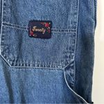 Vintage Looney Tunes Tweety Bird Embroidered Denim Overalls Womens Medium Blue Photo 5
