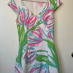 Lilly Pulitzer Pink & White Floral Dress Photo 0