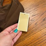 Michael Kors Signature Solids Logo Chain One Piece Swimsuit Photo 3