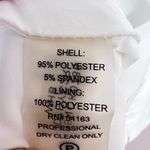 Calvin Klein Crew Neck Sleeveless Women's Shift Dress White Stripes Size 8 Photo 11