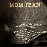 American Eagle Black  Embroidered Mom Jeans Photo 4