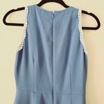 Shoshanna New Grove Blue Ruffle Dress Sleeveless Mini Women's Size 4 Photo 7