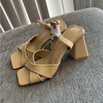 Amazon Elegant Beige Strappy Heels Photo 3