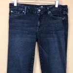 7 For All Mankind Women’s ‘A’ Pocket Dark Wash Flare Denim Jeans Photo 1