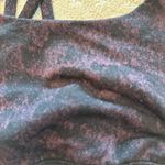 Lululemon  Black Purple Crisscross Back Sports Bra Size 6 Photo 2