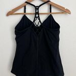 prAna  Elixir Yoga Cami Top Black Women’s XS Racerback Athleisure Gym Pilates Photo 3