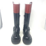 Jeffrey Campbell  Friesian Riding Boots Black Brown Size US 7.5‎ Photo 1
