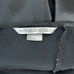 Victoria's Secret  Nightgown Women Large Black‎ Mini Slip Dress Cowl Neck Lingerie Photo 5