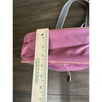 Life is Good  Purse Shoulder Bag Tote 9x13x4” Pink Magnetic Closure Pockets Photo 4