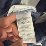 Gap Womens Mid Rise Linen-Blend Easy Straight Leg Pant, S, Blue 735360 Photo 5